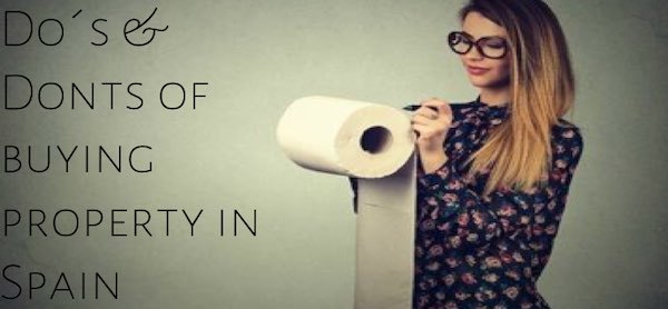 Do's and Don'ts of buying properties in Spain